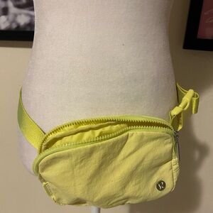Lululemon Athletica Vibrant Yellow Crossbody Bag
